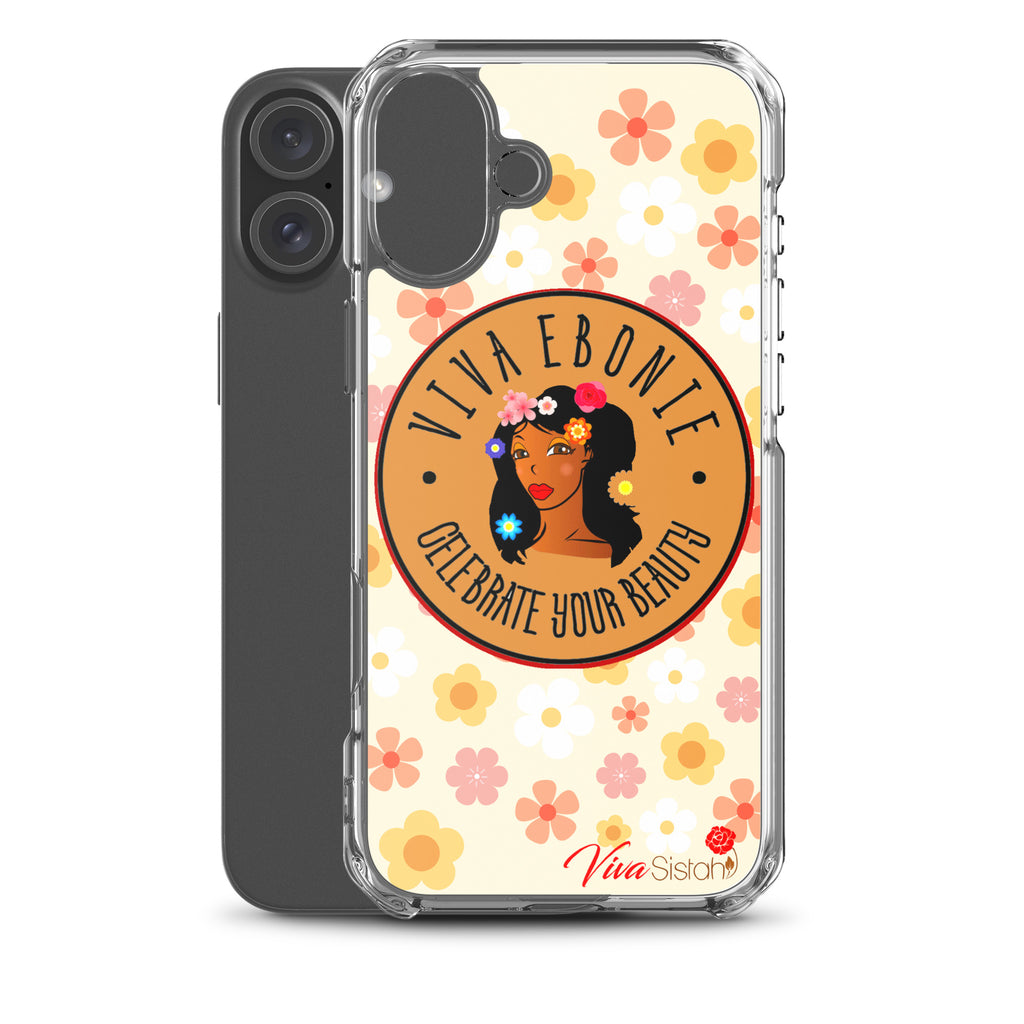 Clear Case for iPhone® Jade Flowers floral