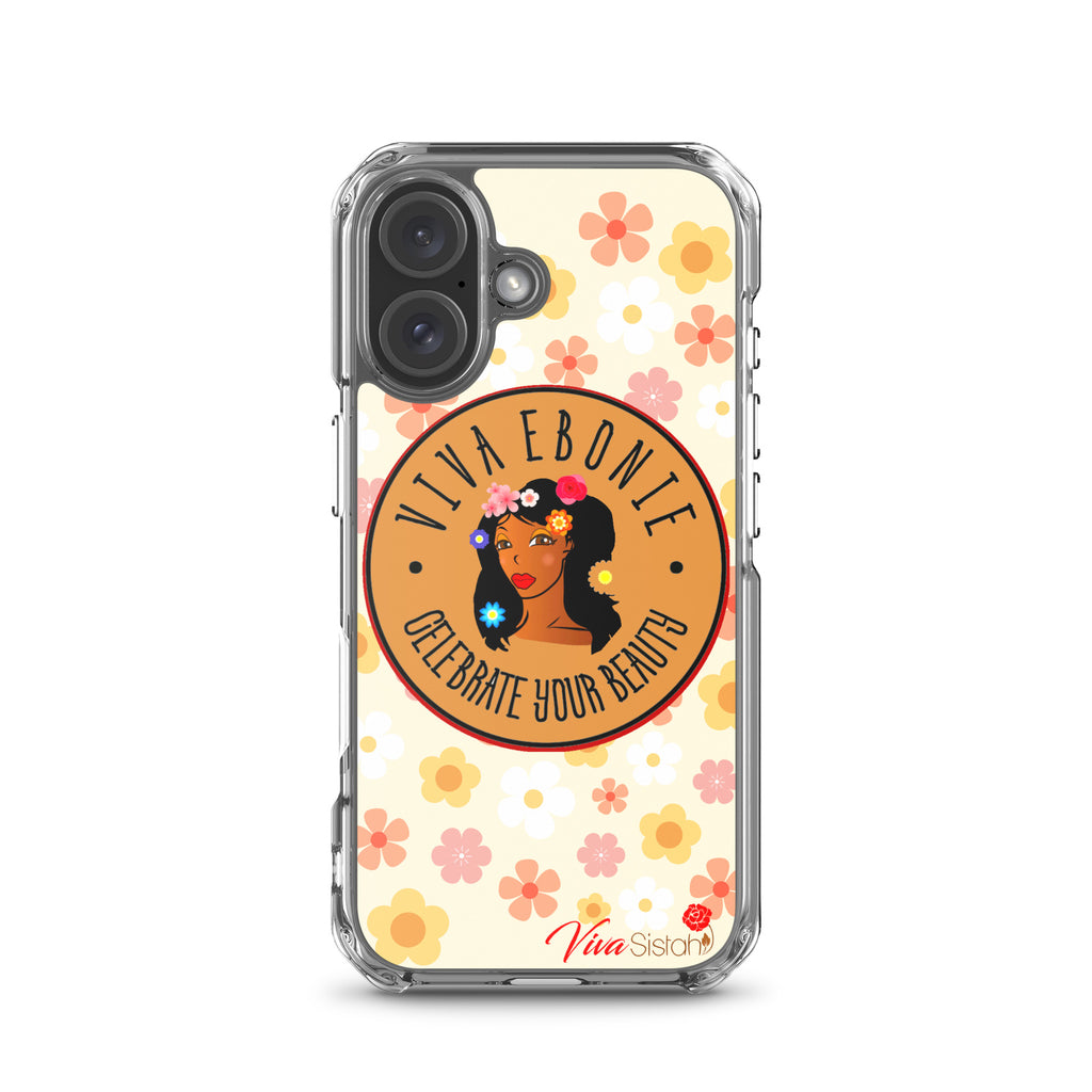 Clear Case for iPhone® Jade Flowers floral