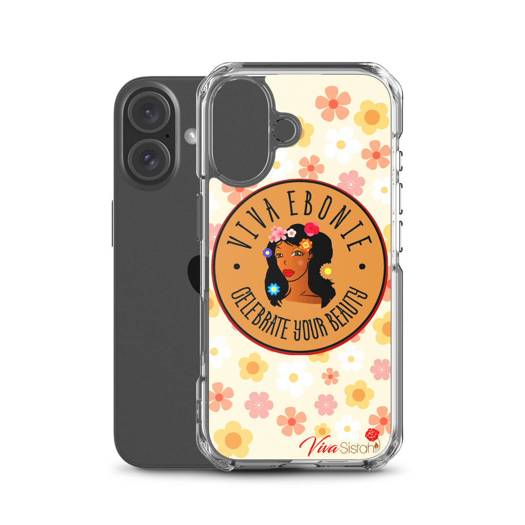 Clear Case for iPhone® Jade Flowers floral