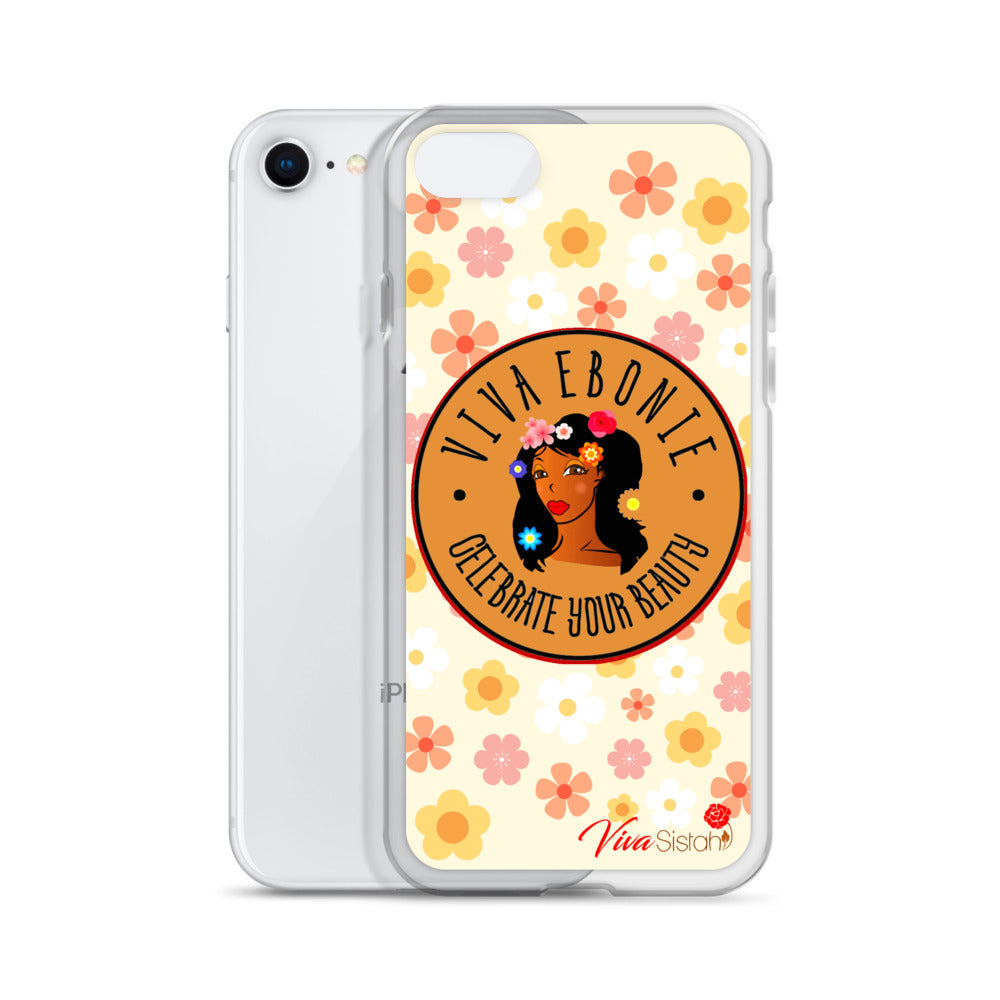 Clear Case for iPhone® Jade Flowers floral