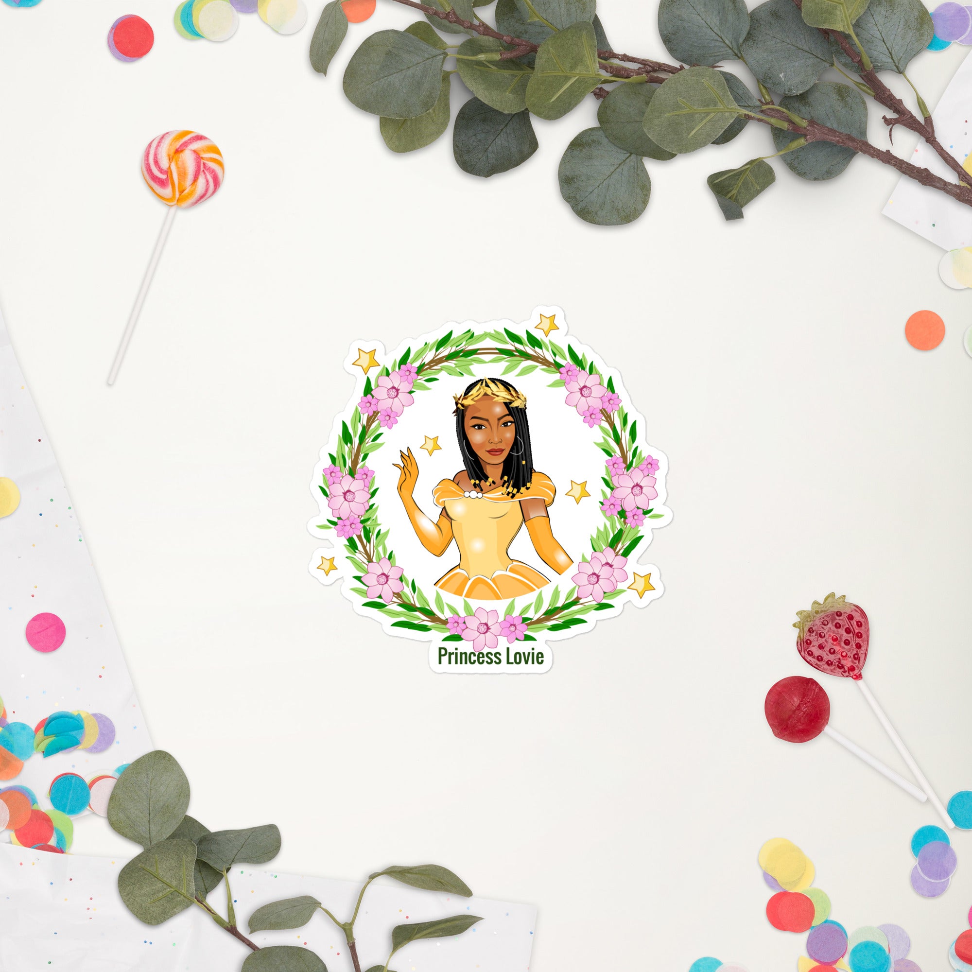 Bubble-free stickers Princess Lovie - VivaSistah