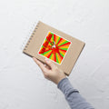 Bubble-free stickers Flying to New Heights red orange yellow green - VivaSistah