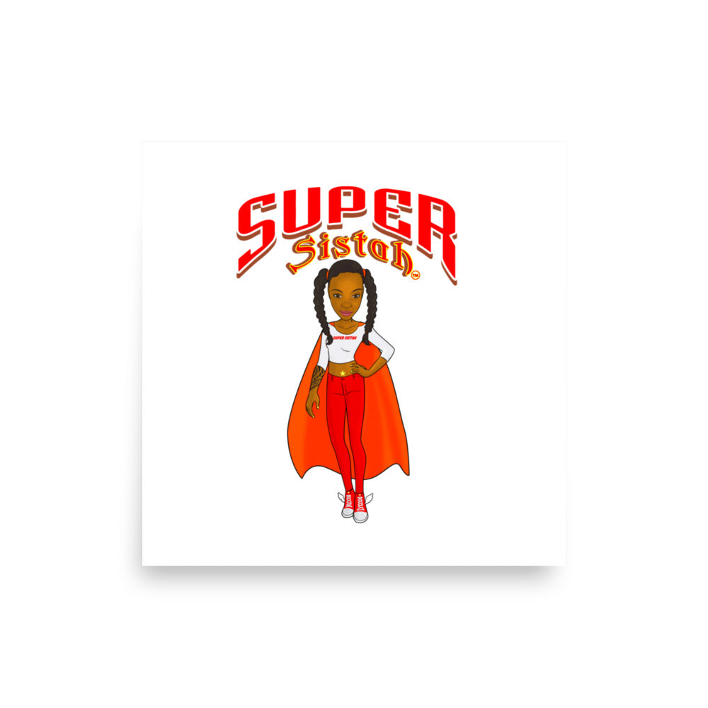 Poster Super Sistah logo - VivaSistah