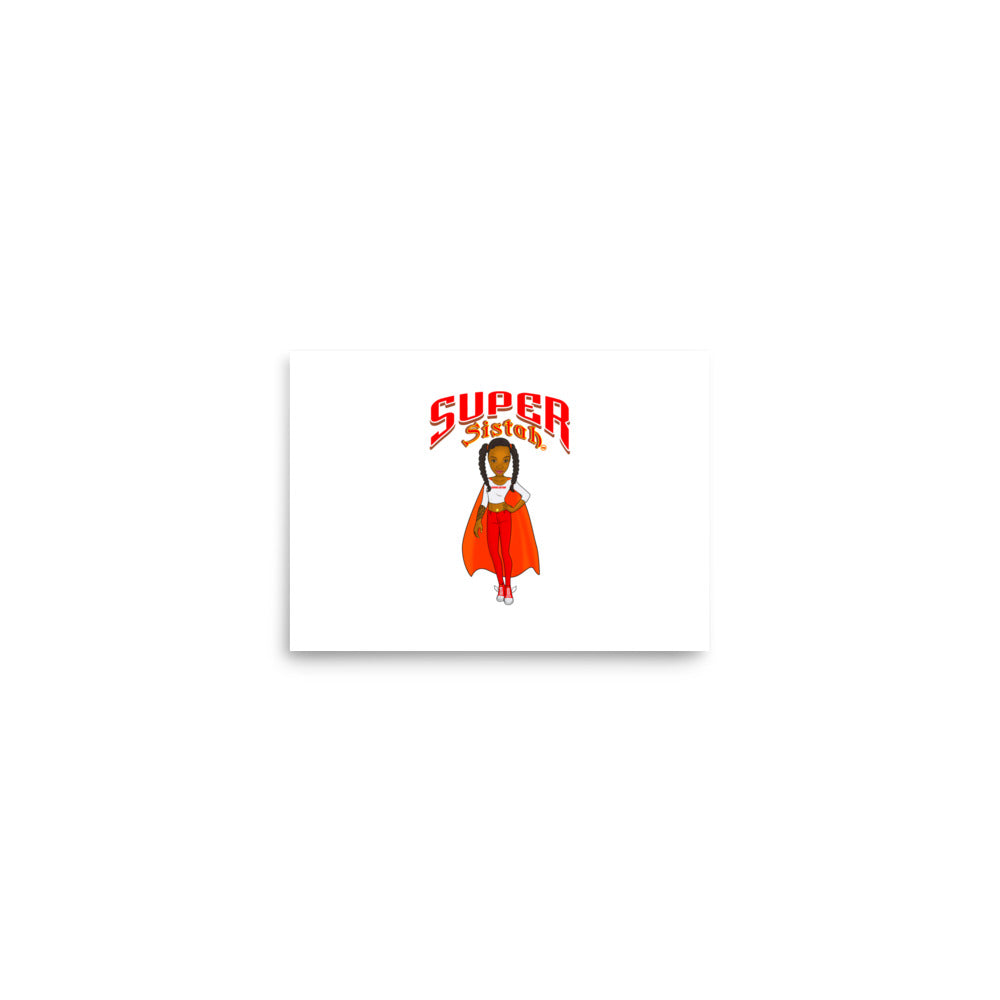Poster Super Sistah logo - VivaSistah