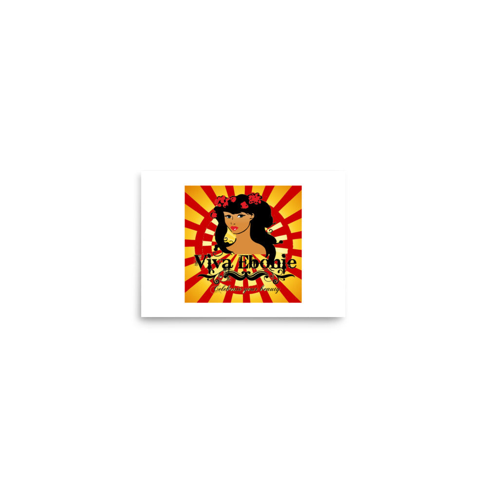 Poster Chantay Red Burst - VivaSistah