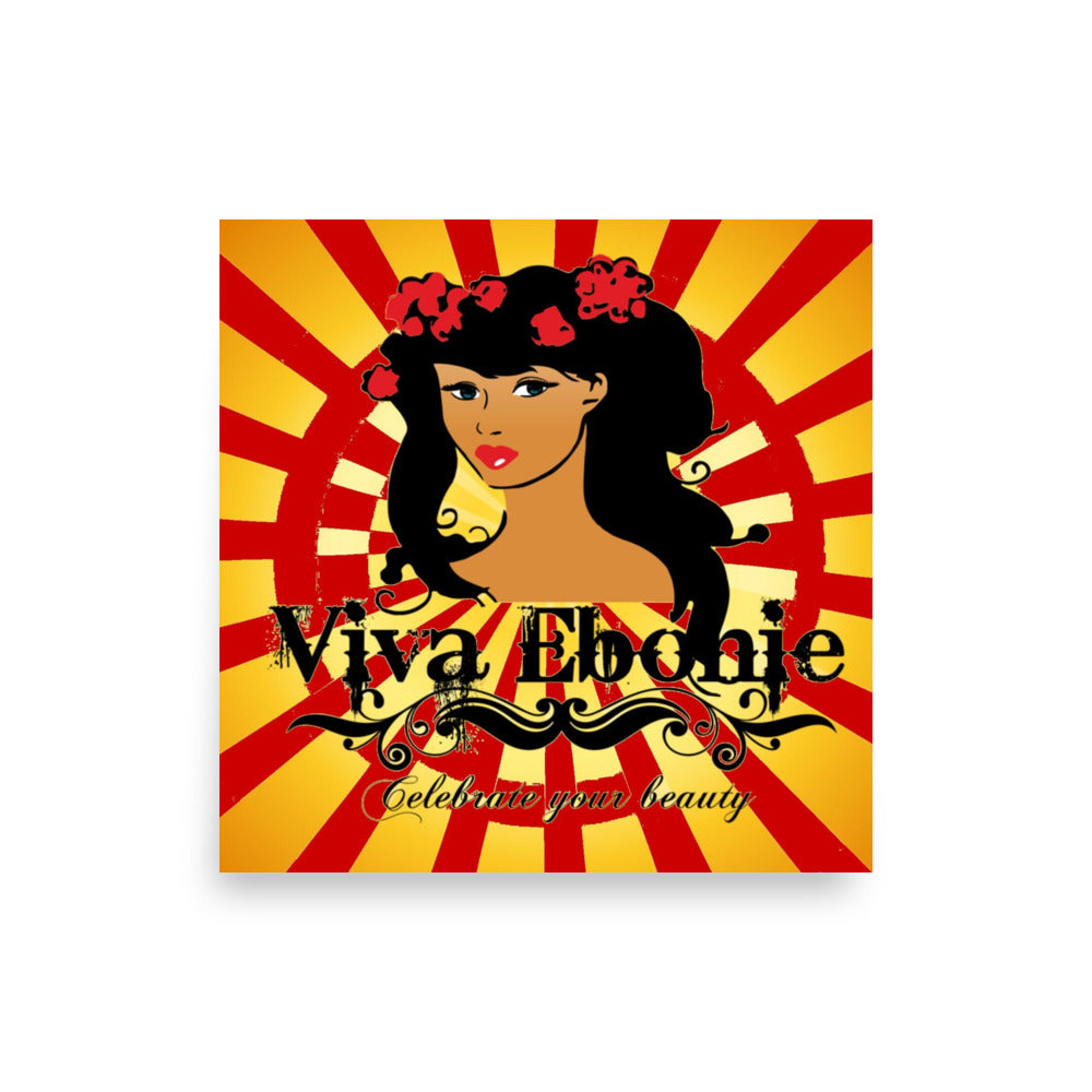 Poster Chantay Red Burst - VivaSistah