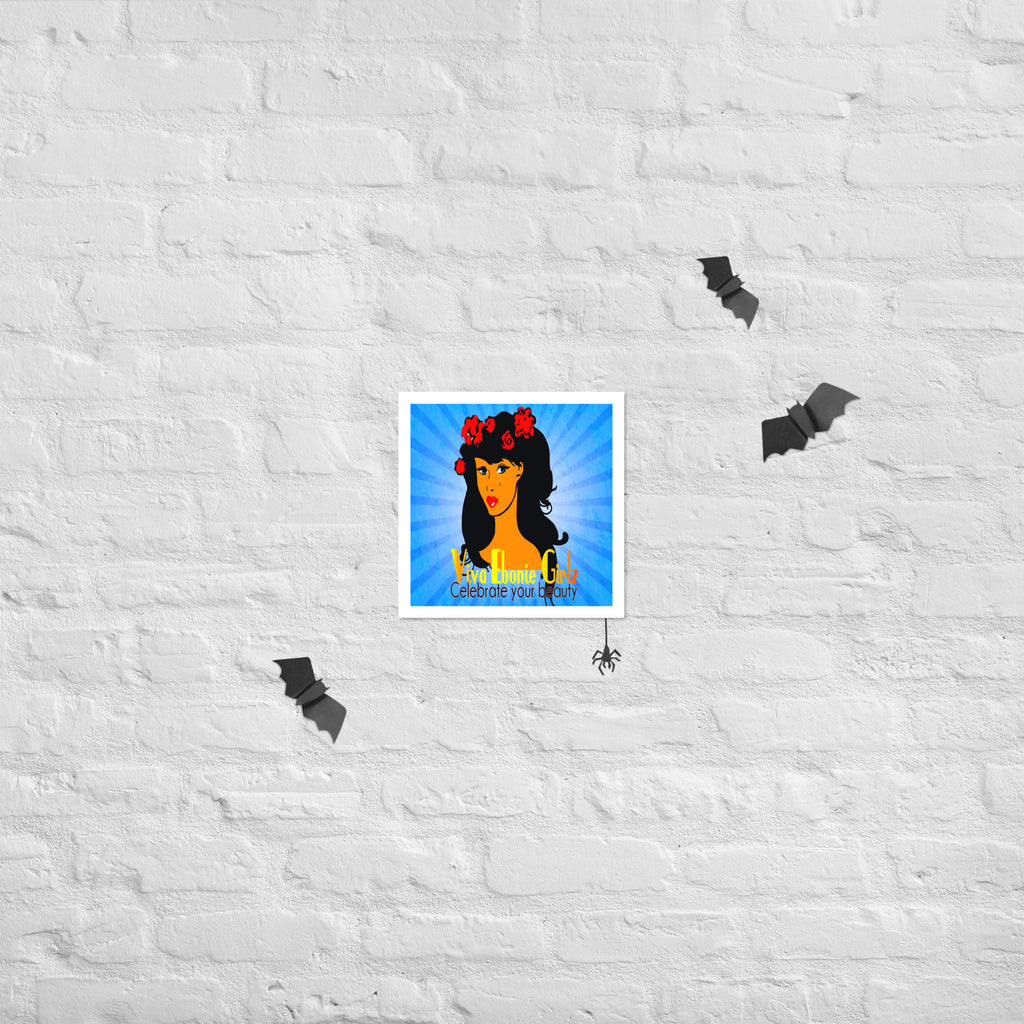 Poster - Chantay Blue Burst - VivaSistah
