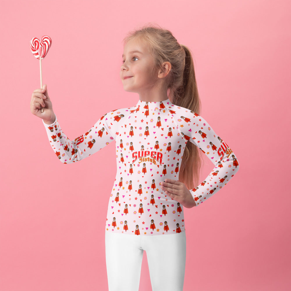 Kids Rash Guard Super Sistah - VivaSistah