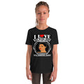 Youth Short Sleeve T-Shirt I Love My Natural Hair - VivaSistah