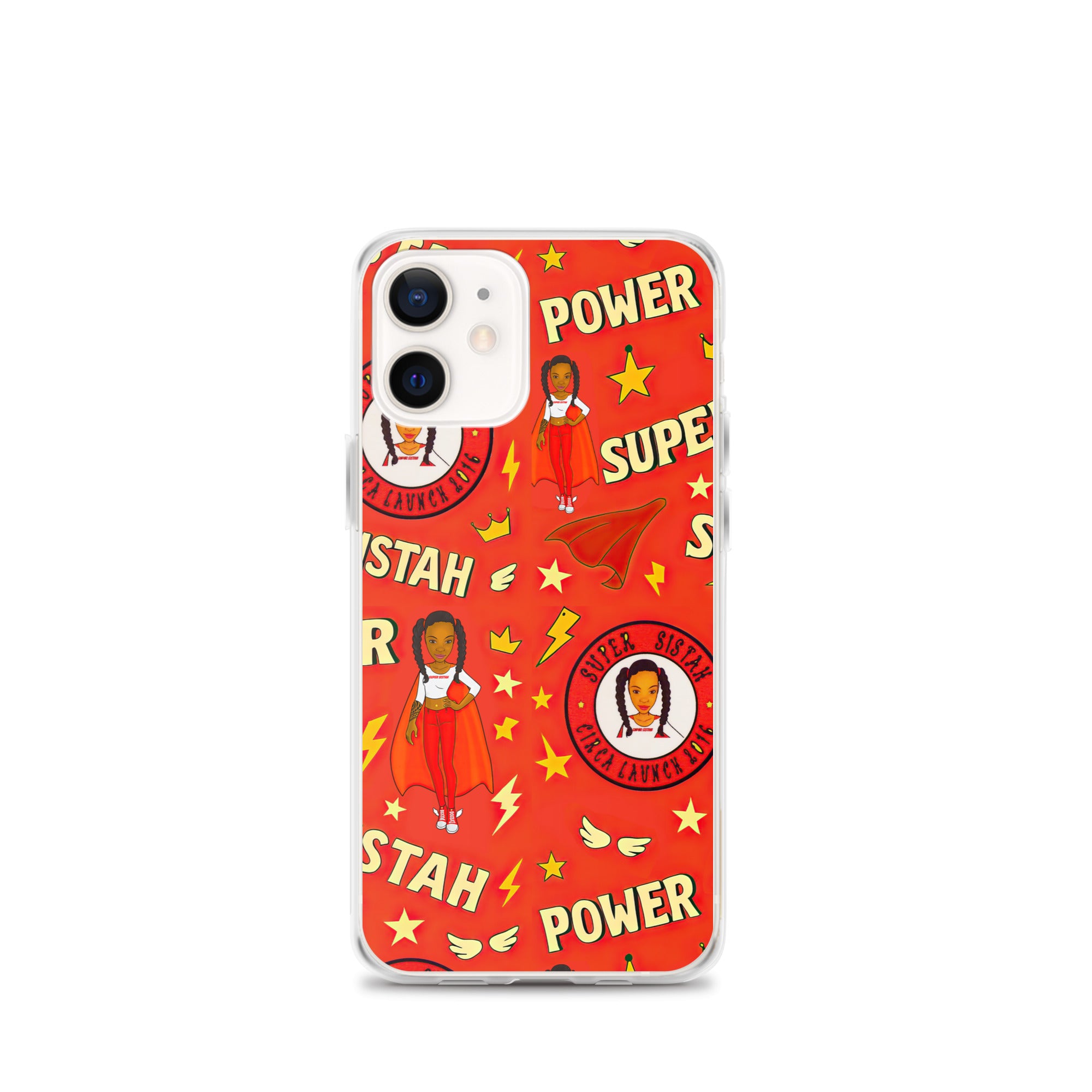 Clear Case for iPhone® Super Sistah Power - VivaSistah