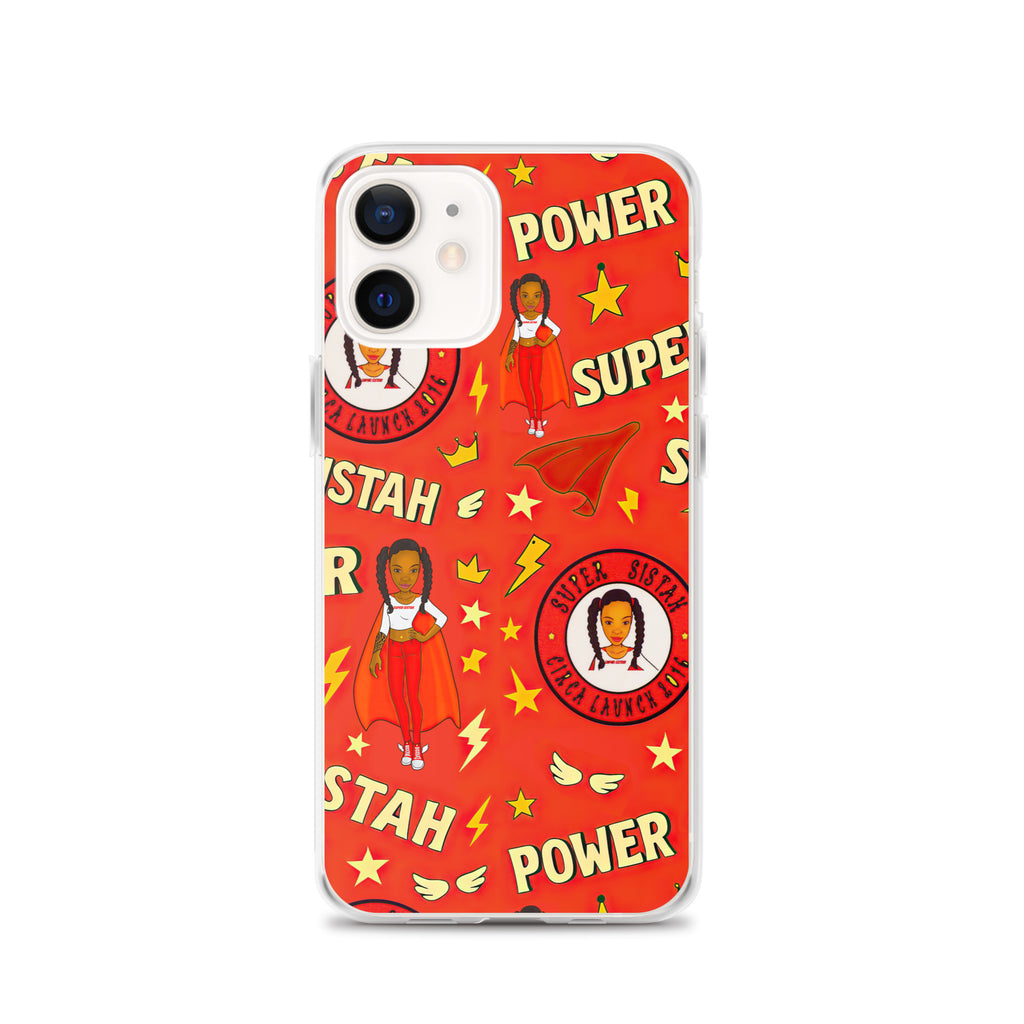 Clear Case for iPhone® Super Sistah Power - VivaSistah