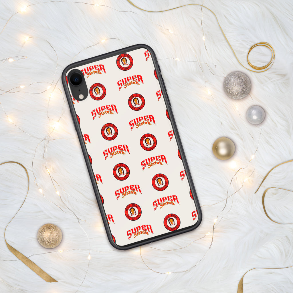 Clear Case for iPhone® Super Sistah logo - VivaSistah