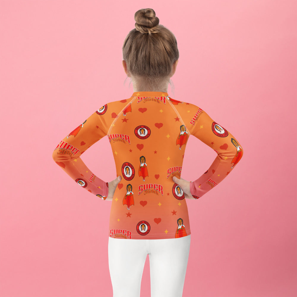 Kids Rash Guard Super Sistah Power - VivaSistah