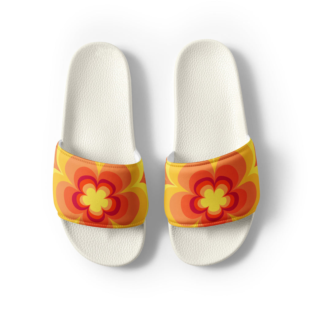Women's slides Colorful Flowers - VivaSistah