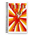 Spiral notebook - Super Sistah Flying to New Heights - VivaSistah