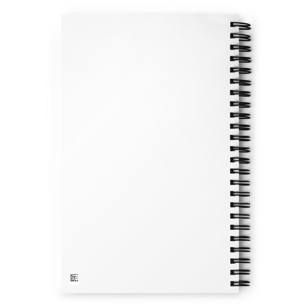 Spiral notebook - Super Sistah Flying to New Heights - VivaSistah