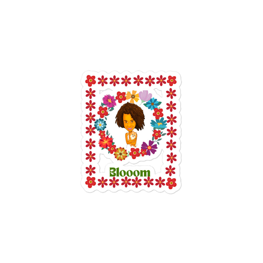 Bubble-free stickers Secoiya and pup Bloom - VivaSistah