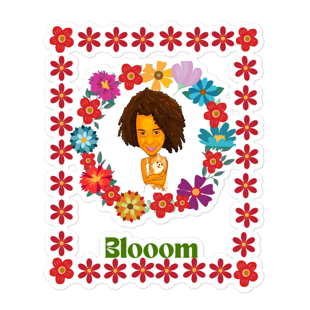 Bubble-free stickers Secoiya and pup Bloom - VivaSistah