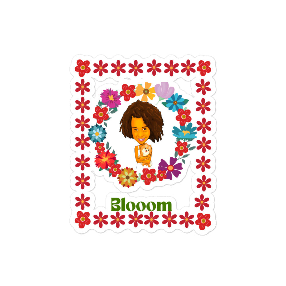Bubble-free stickers Secoiya and pup Bloom - VivaSistah