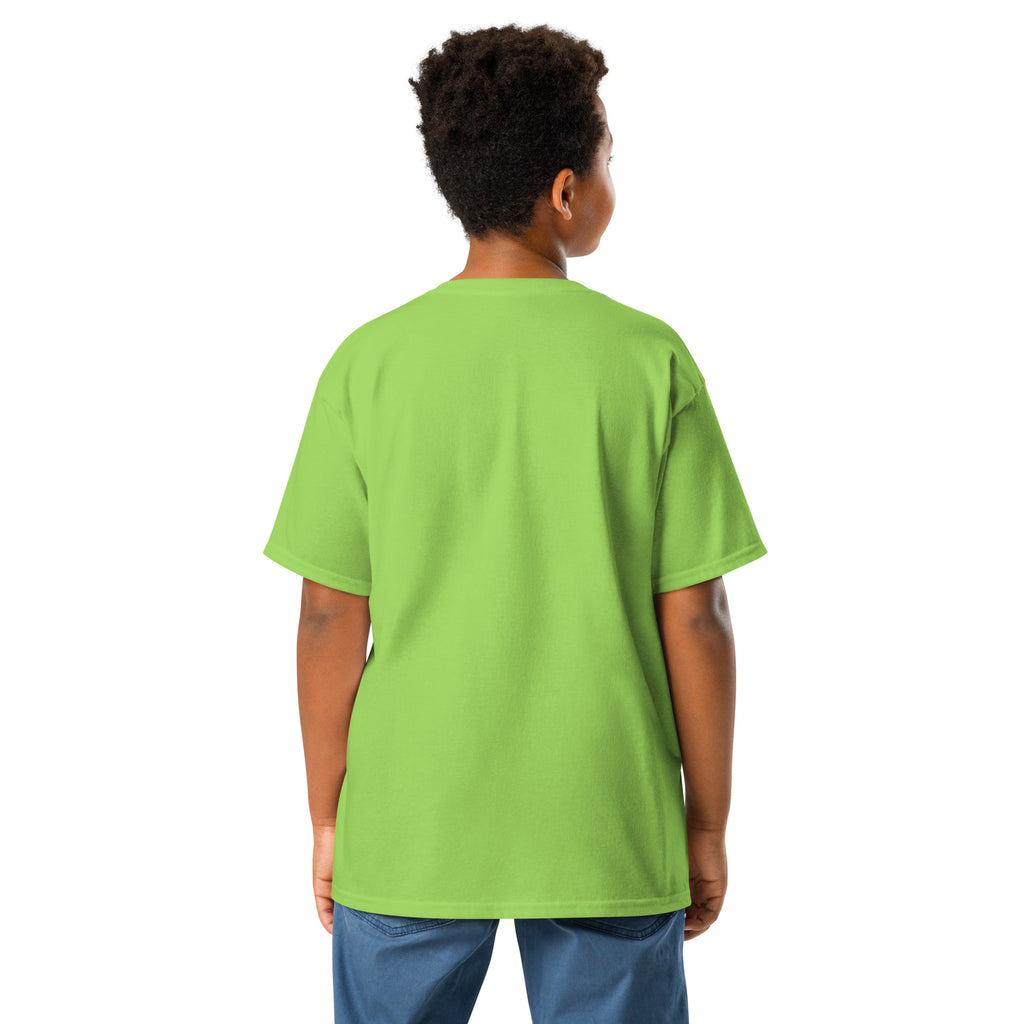 Youth classic tee Flying to New Heights green - VivaSistah