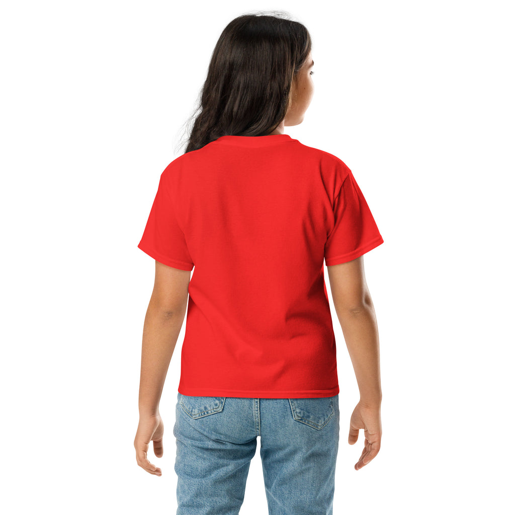 Youth classic tee Flying to New Heights red - VivaSistah