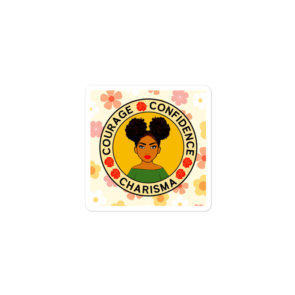Bubble-free stickers Daysha 3cs flowers - VivaSistah