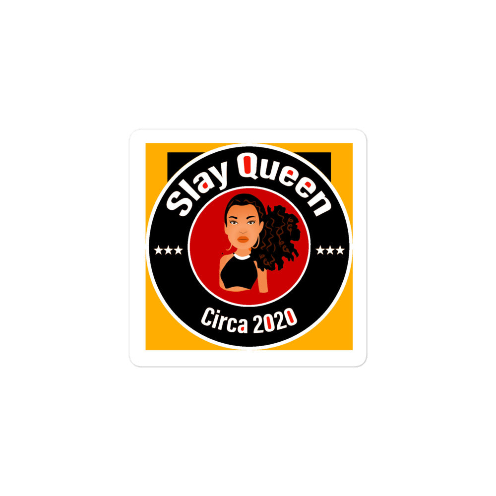 Bubble-free stickers Side Ponytail Slay - VivaSistah