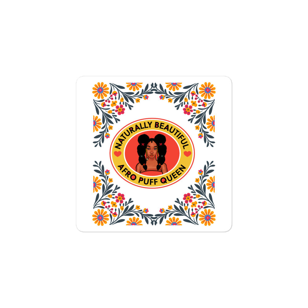 Bubble-free stickers Taya APQ floral wreath - VivaSistah