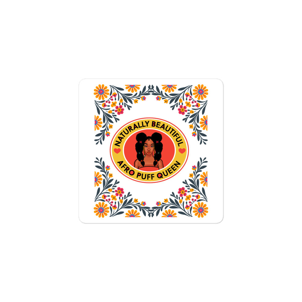 Bubble-free stickers Taya APQ floral wreath - VivaSistah