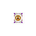 Bubble-free stickers Lisa Ebony Beauty purple flowers - VivaSistah