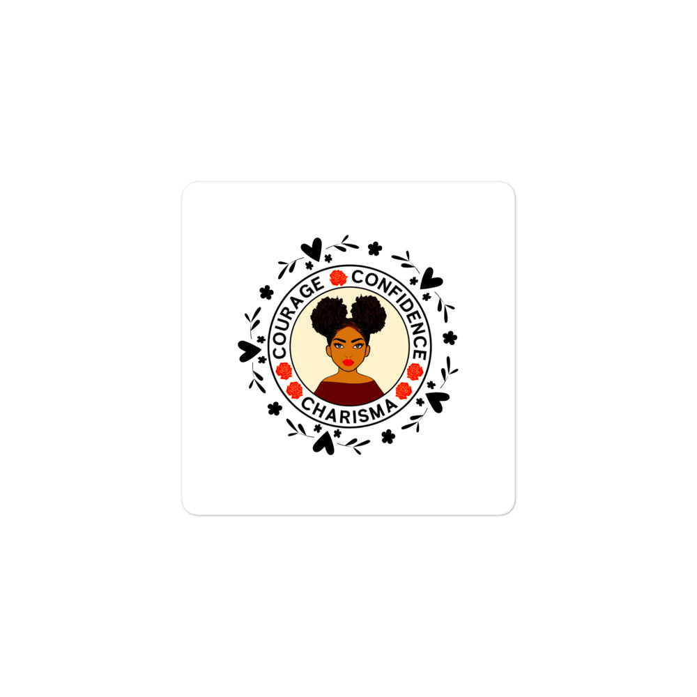 Bubble-free stickers Daysha 3cs hearts - VivaSistah