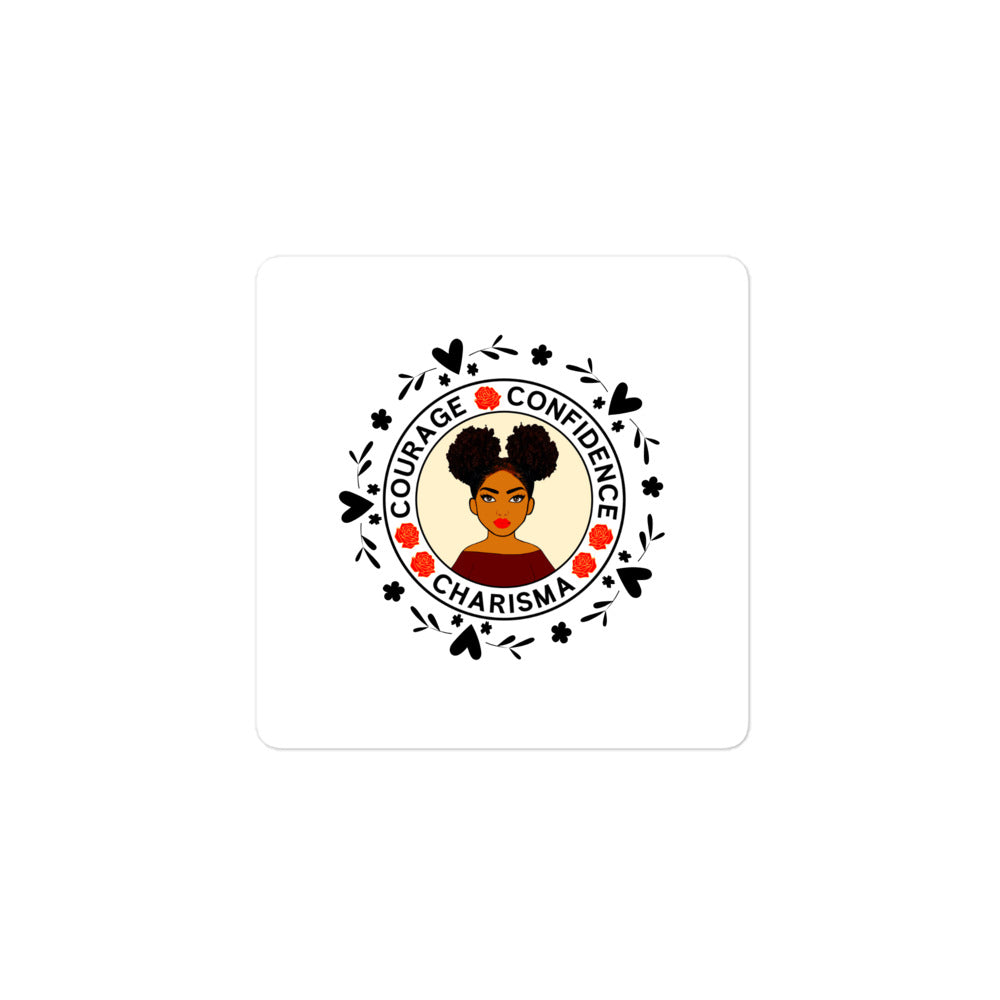 Bubble-free stickers Daysha 3cs hearts - VivaSistah