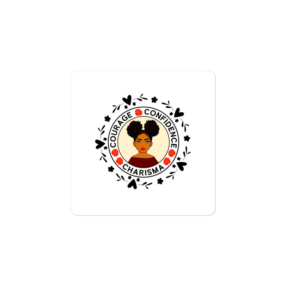 Bubble-free stickers Daysha 3cs hearts - VivaSistah