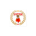 Bubble-free stickers Super Sistah Gold Wreath - VivaSistah