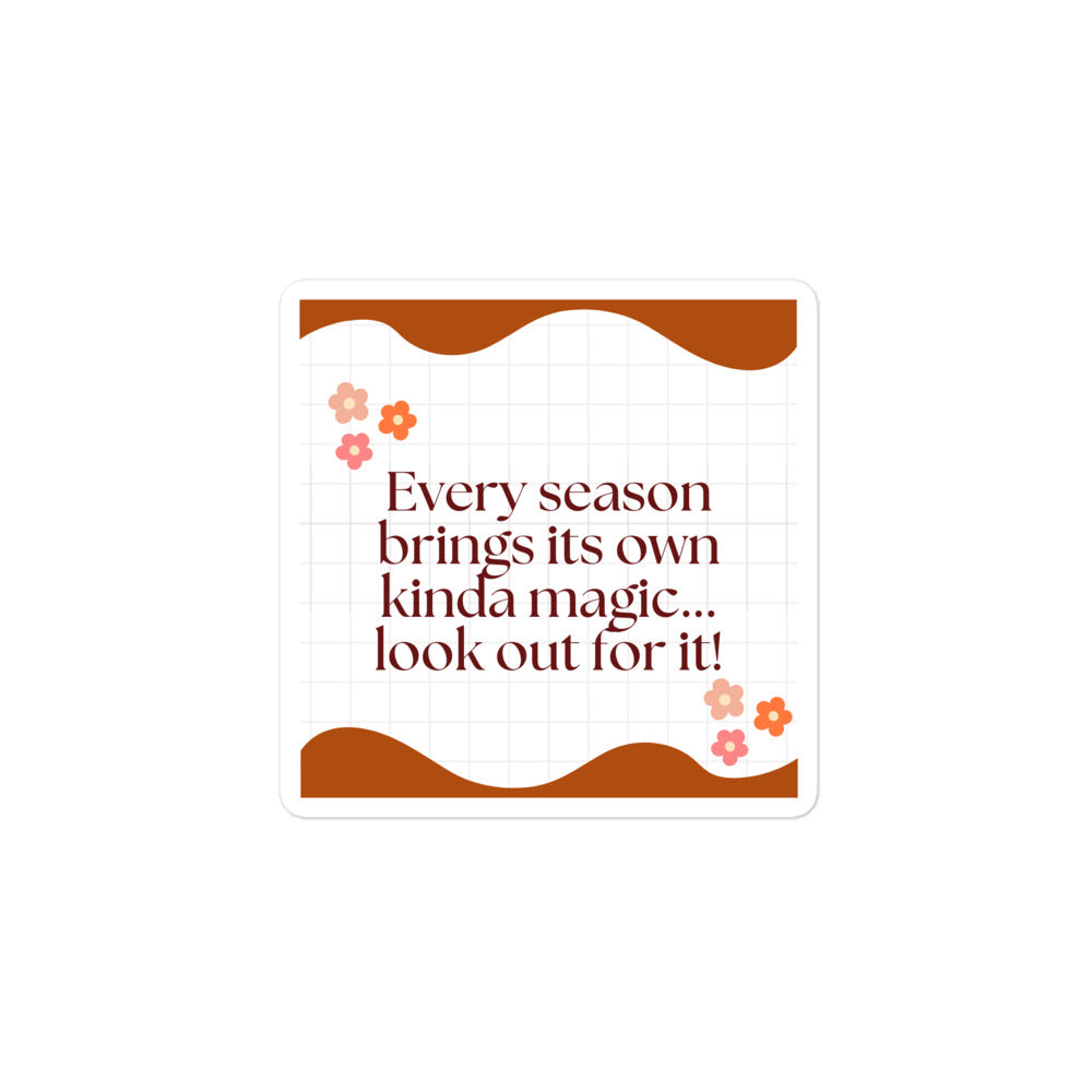 Bubble-free stickers Seasonal magic - VivaSistah