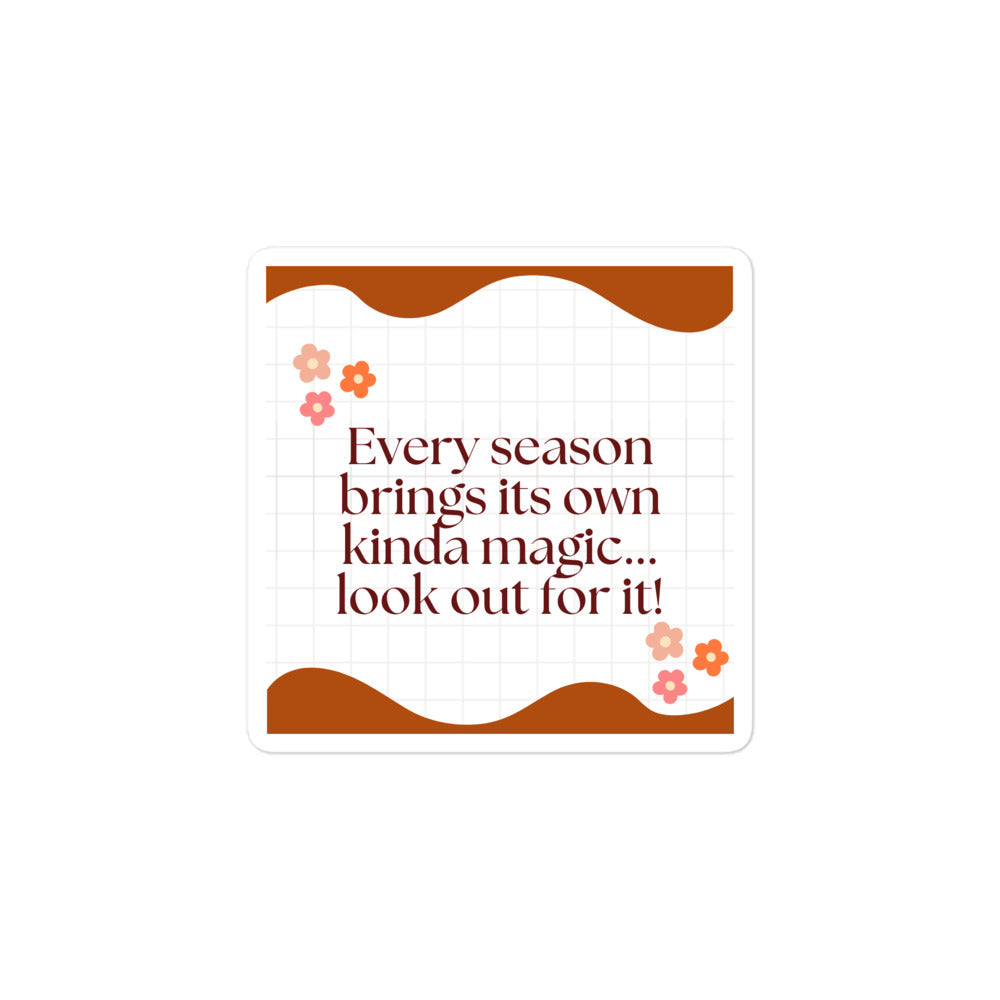 Bubble-free stickers Seasonal magic - VivaSistah