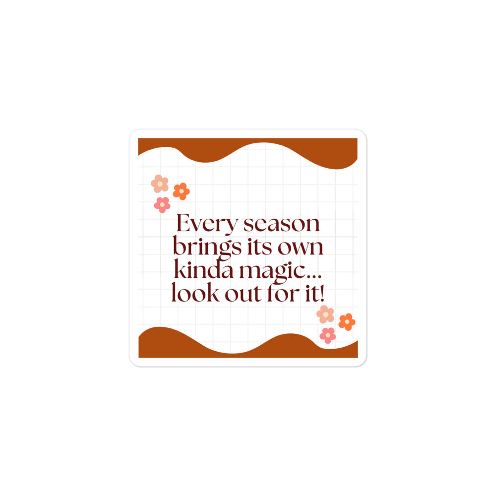 Bubble-free stickers Seasonal magic - VivaSistah