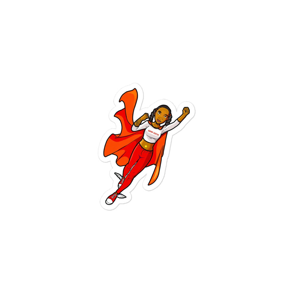 Bubble-free stickers Super Sistah Flying high - VivaSistah