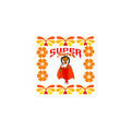 Bubble-free stickers Super Sistah floral butterfly - VivaSistah