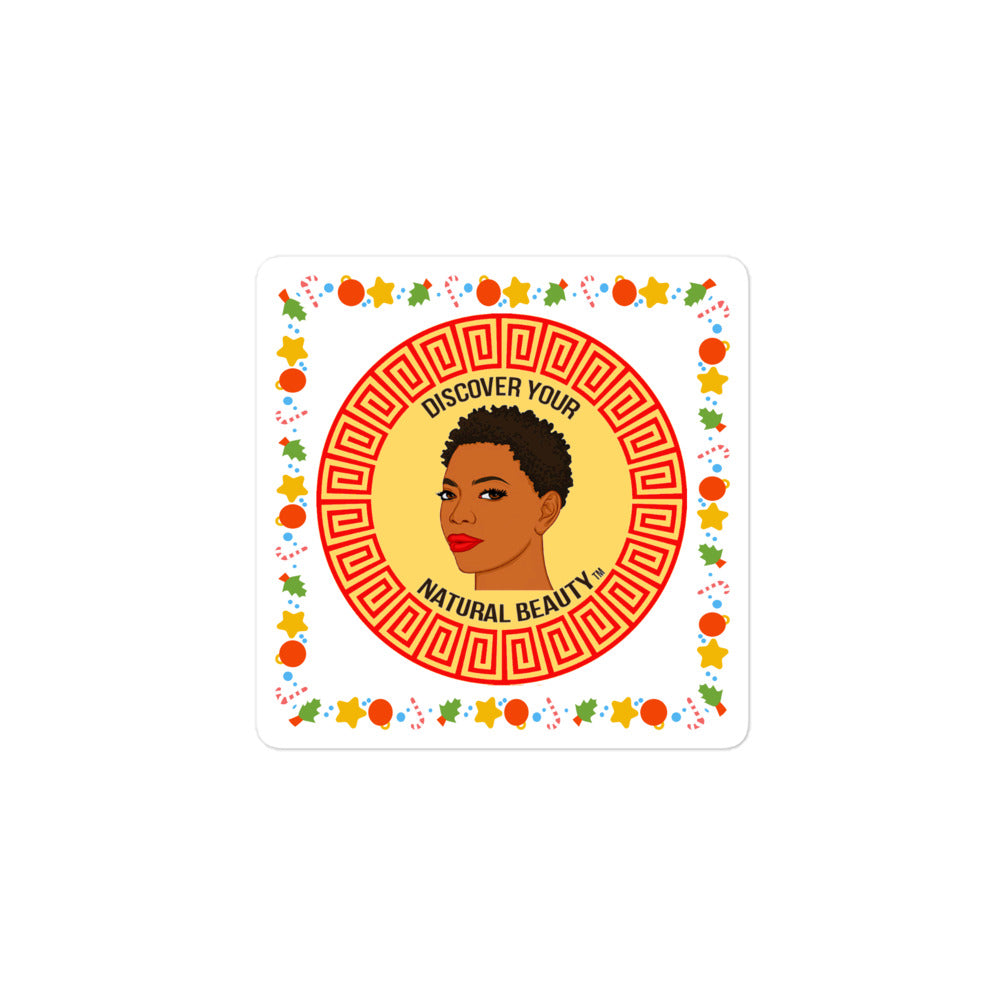 Bubble-free stickers Afrika xmas ring - VivaSistah