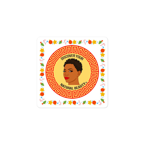 Bubble-free stickers Afrika xmas ring - VivaSistah