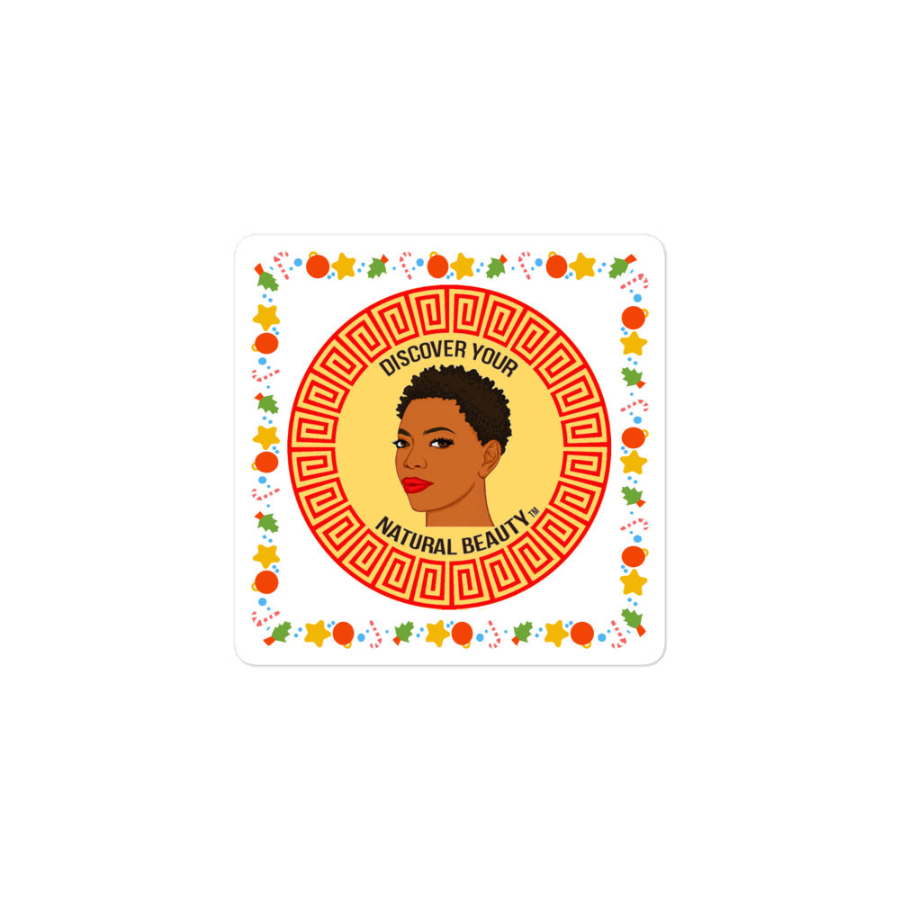 Bubble-free stickers Afrika xmas ring - VivaSistah