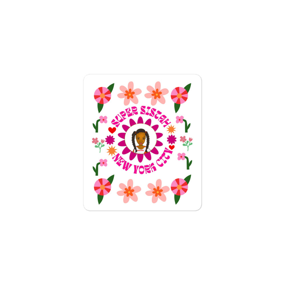 Bubble-free stickers Super Sistah Candy - VivaSistah
