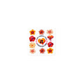 Bubble-free stickers Jade Flowers & Hearts - VivaSistah