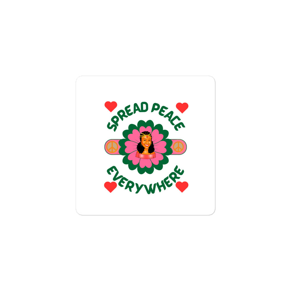 Bubble-free stickers Lisa Spread Peace - VivaSistah