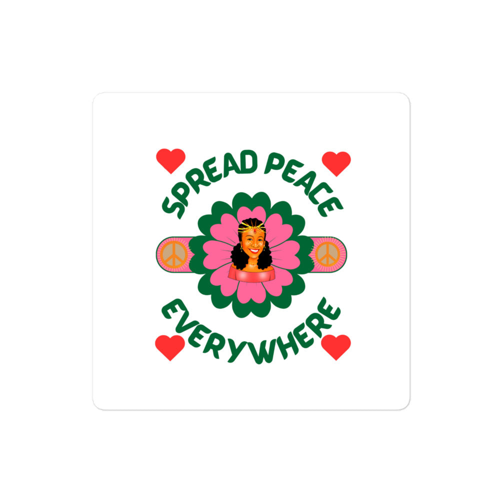 Bubble-free stickers Lisa Spread Peace - VivaSistah