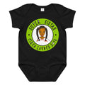 Baby jersey bodysuit Super Sistah Circa green - VivaSistah