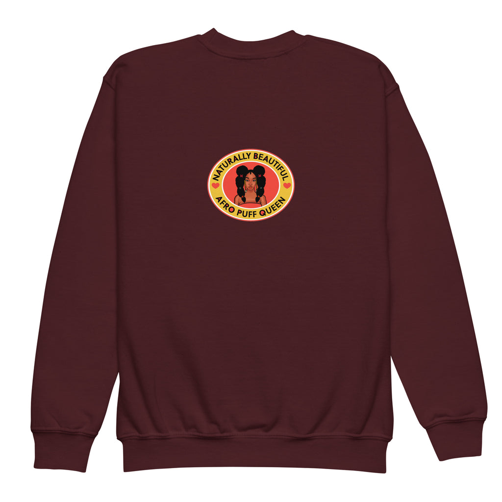 Youth crewneck sweatshirt Taya NB APQ - VivaSistah