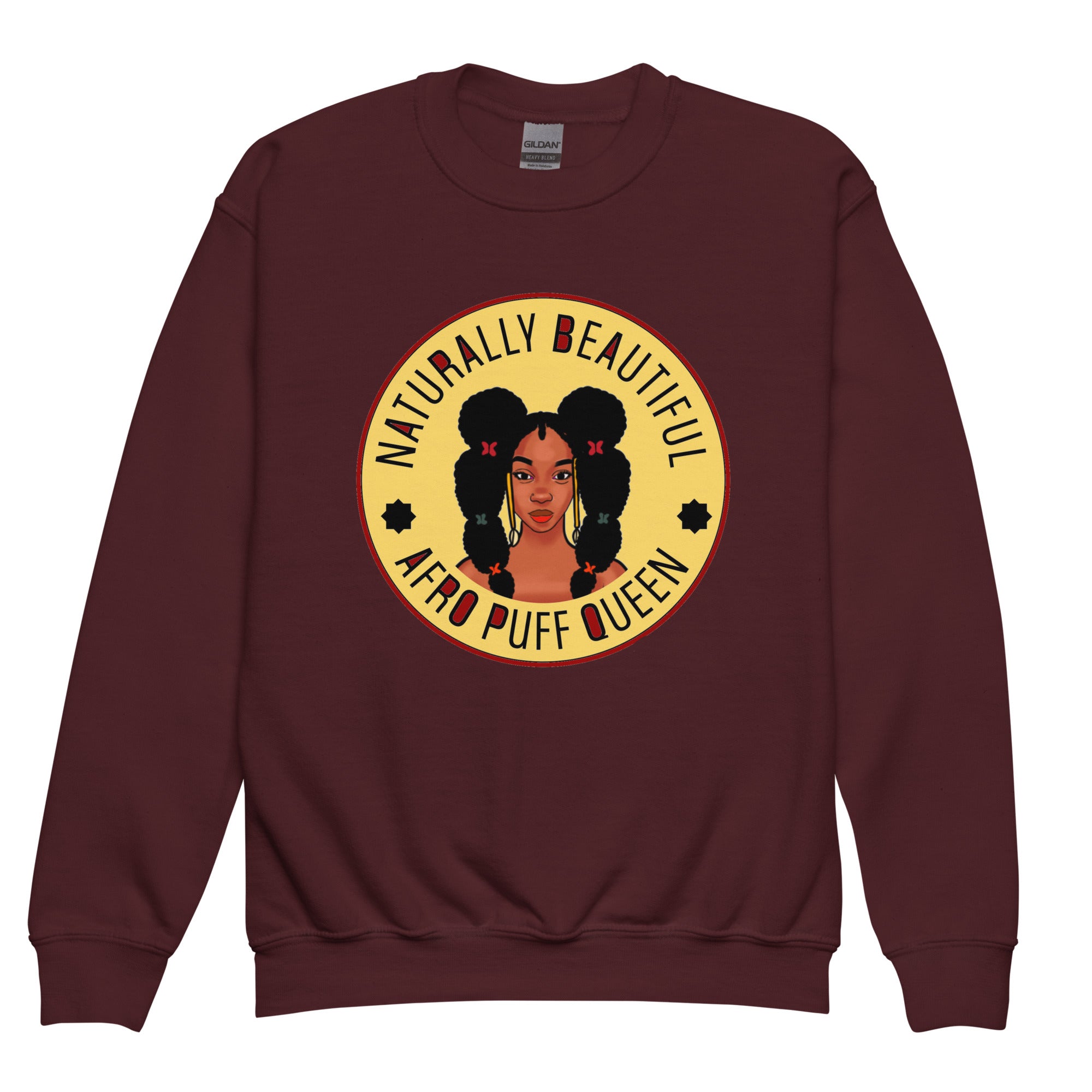 Youth crewneck sweatshirt Taya NB APQ - VivaSistah