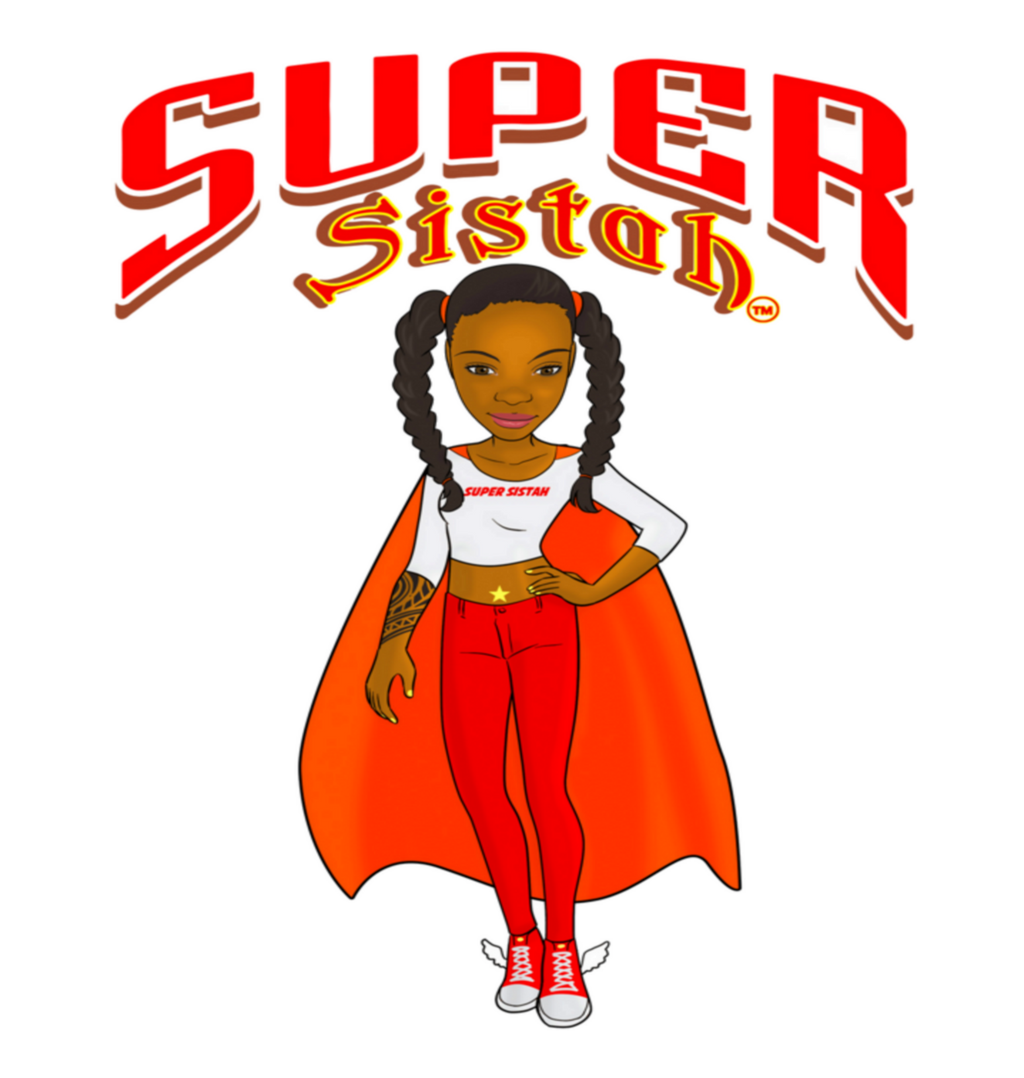 Bubble-free stickers Super Sistah - VivaSistah